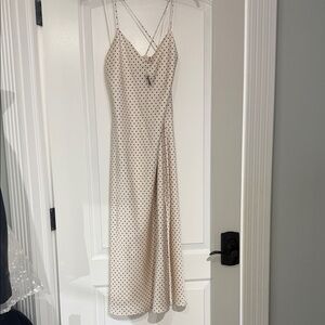 Ralph Lauren Black Label Strapless Cream Dress